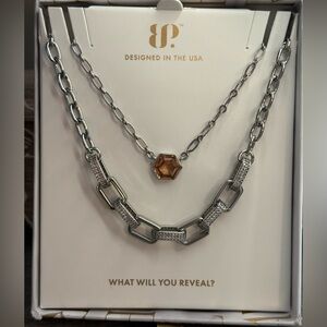 Bomb Party Luxe Layer Necklaces “Always Be Uniquely You” Brand New!